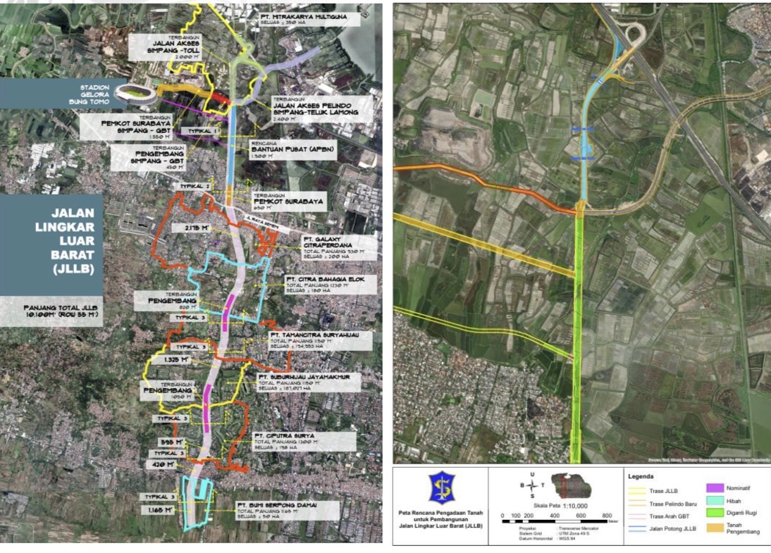 West Outer Ring Road of Surabaya